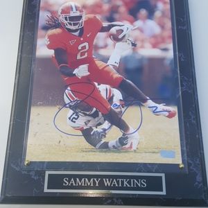 Certified Autograph Photo of Sammy Watkins Clemson